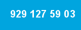 929 127 59 03